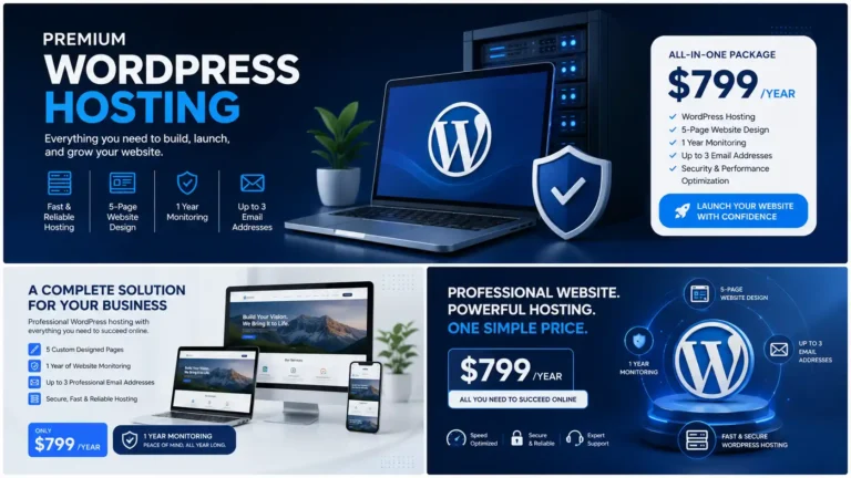 Premium WordPress Hosting Package